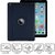99 Digitals- (iPad Air)Premium leather cover with 360 rotation. (Navy Blue)