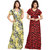 Be You Yellow-Red Printed Nightgowns Combo Pack of 2