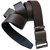 Winsome Deal Brown and black Reversible Leather Belt with auto lock buckle