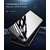 A1 Case, PC + TPU Ultra-Thin Hybrid Hard Protect Case Shock Absorption Transparent Clear Bumper Cover - Black