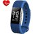 BINGO F2 BLUE WATERPROOF SMART FITNESS TRACKER BAND WITH HEART RATE MONITORING AND MANY FEATURES