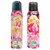 Barbie Pink N Fun and Pretty N Pink Deodorant for Girls Combo Pack of 2 150ML each 300ML