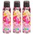 Barbie Pretty N Pink Deodorant for Girls Combo Pack of 3 150ML each 450ML