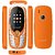 Poya Vogue (Dual sim,1.8 inch display, 1000 MAH battery,3.5 MM Audio Jack,0.3 MP Digital Camera,Glare TorctLight)Orange