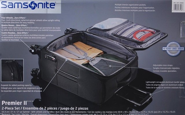 samsonite backpack premier 2