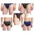 Common Mens Cotton BRIEF - Multi-Color - FREE SIZE - (M-XL) - (PACK OF 5)