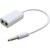 3.5Mm Stereo Audio Male To 2 X 3.5Mm Female Earphone Splitter Cable Adapter White/Black (One Random Color)