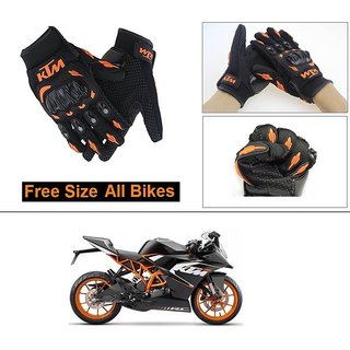 ktm bike riding gloves