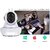Nyubi Wireless HD IP Wifi CCTV Indoor Security Camera Stream Live Video in Mobile or Laptop - White