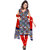 AngelFab Women's Batik Printed Dress Material (Unstitched)