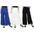 Manash Fashion Royal Blue, White, Black Lycra Free Size Solid Palazzos For Women- Pack Of 3