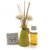 AuraDecor Reed Diffuser Gift set with Flower Reeds  50 ml Oil Citrus Fragrance (Life 6 months)