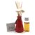 AuraDecor Reed Diffuser Gift set with Flower Reeds  50 ml Oil Romance Fragrance (Life 6 months)