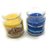 AuraDecor Set of 2 Jar Candles (Sea Breeze  Sandalwood)