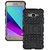 Samsung Galaxy J 2 J 210 Mobile Phone Defender Back Cover Case Kick Stand ( Black )