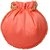 Milans Creation Embroidered Silk Potli Bag Pearl Handle with Drawstring Closure  pitch colour