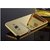 Samsung Galaxy Grand I9082 Case Cover, Luxury Metal Bumper +  Acrylic Mirror Back Cover Case For Samsung Galaxy Grand I9082 - Gold
