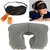 Travel kit combo ( 3 in 1) - neck air pillow , eye mask ear plug