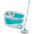 GTC New Steel Easy Mop (HG-2003) Spin Mop  Bucket Magic 360 Degree Cleaning with 2 Mirofiber Refills (HG-2003 Mop)