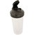 Kuber Industries 700ml Protein Gym Shaker Bottle Twist & Lock Safe 3 In 1 (with two Storage Compartment)100% Leak proof - Black (S06)