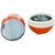 Kuber Industries Casserole/HotPot,chapati box/chapati container/hot case/Serving dish in Thick Polyurethane Insulation 1800 ML  (Football Design) Multi (CassF14)