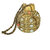 Kuber Industries Ethnic Mirror Work Rajasthani Potli Bag / Clutch / Bridal Clutch ( Golden ) - BG42