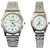 SONIXÃ‚Â by Kingz Traders White Mechanical Couple Watch