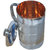 Kuber Industries Steel Copper Jug Pitcher 2500 ML Good Health Benefit For Storage & Serving Water (Inner Copper) (JC07)