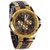 NEW Rosra Black Gold Black Dial Mens Watch By HansHouse WITH 6 MONTH WARRANTY