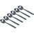 Kuber Industries Stainless Steel Table Baby Spoon Set of 6 Pcs (16 Cm) (SP01)