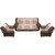 Kuber Industries Sofa Cover Cream Cloth Net 5 Seater Set -10 Pieces (Exclusive Design) KU295