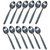 Kuber Industries Stainless Steel Table Baby Spoon Set of 12 Pcs (16 Cm) (SP11)