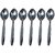 Kuber Industries Stainless Steel Table Baby Spoon & Fork Set of 12 Pcs (16 Cm) (SP15)