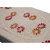 Kuber Industries Center Table Cover Embossed Cream Floral Design in Cloth 40*60 Inches - KU310