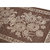 Kuber Industries Center Table Cover Brown Floral Design in Cloth 40*60 Inches - KU273