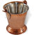 Kuber Industries Handmade Hammered Copper Steel /Copper Gravy Bucket/Balti Set of 2 Pcs For Serving Dishes (Height: 5 Inches Width: 4 Inches Depth: 2.5 Inches) (Buck12)