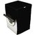 Kuber Industries Black Colored Washing machine cover Fully Automatic Front Load -(Suitable For 6 Kg, 6.5 kg & 7 Kg) WMC05