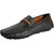 FAUSTO Black Men's Stylish Loafers