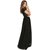 Fabrange Sequin Black Partywear Gown Dress