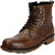 FAUSTO Brown Men's High Ankle Boots