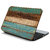 Wooden 3D laptop texture