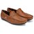 BB LAA 907 Tan Men's Slip on Loafers Shoes