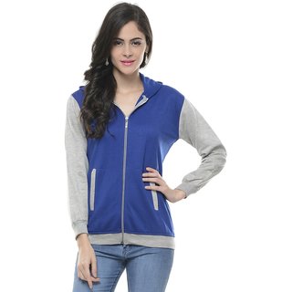 Lavennder Cotton Burshed Sweat Shirt Free Size Fit S To L 5814