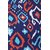 Janasya Women's Blue Crepe Straight Abstract Print Kurta