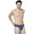 Tuna London Blue Color Cotton Fabric Brief For Mens - Pack Of 2