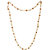 White Pearl Gold Plated Chain by Sparkling Jewellery