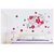 Removable Oren Empower Flower PVC Multicolor Wall Sticker for Home Decoration - 1 Pc