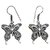 muccasacra Alloy funky stylish good looking Butterfly Earring