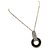muccasacra Black Polo Design Necklace Length- 10 inch