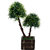 carmer artificial green bonsai plant